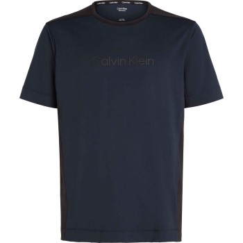 Läs mer om Calvin Klein Sport Logo Gym T-Shirt Svart polyester X-Large Herr