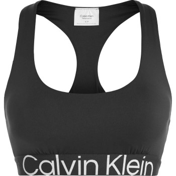 Läs mer om Calvin Klein BH Sport Medium Impact Sports Bra Svart Large Dam
