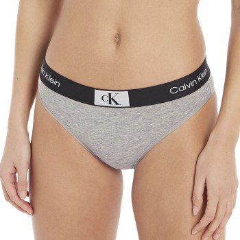 Läs mer om Calvin Klein Trosor CK96 Modern Bikini Ljusgrå bomull X-Large Dam