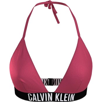 Läs mer om Calvin Klein Instense Power Triangle Bikini Top Rosa nylon Large Dam