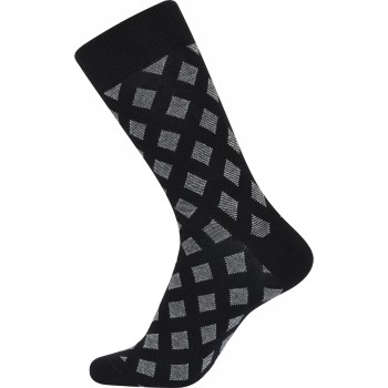 Läs mer om JBS Strumpor Patterned Cotton Socks Svart/Grå Strl 40/47 Herr