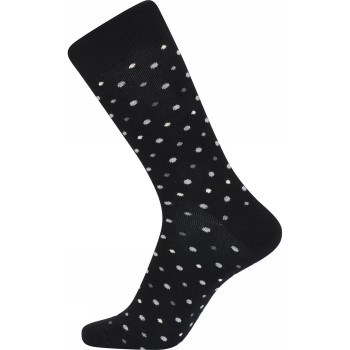 Läs mer om JBS Strumpor Patterned Cotton Socks Black/Silver Strl 40/47 Herr