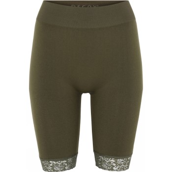 Läs mer om Decoy Long Shorts With Lace Grön M/L Dam