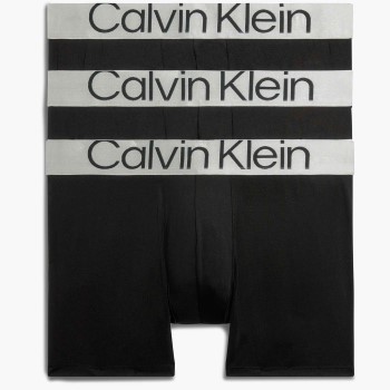 Läs mer om Calvin Klein Kalsonger 3P Boxer Brief Svart polyester X-Large Herr