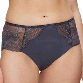 Wild Peony Florale Maxi Trosor Mörkgrå 44 Dam | apparel & accessories - clothing - underwear & socks - lingerie | ModeLejon