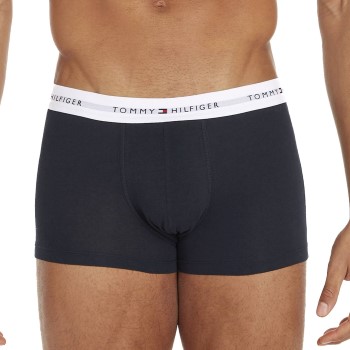 Tommy Hilfiger Kalsonger 3P Signature Essential Cotton Trunk Marin bomull X-Large Herr