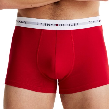 Tommy Hilfiger Kalsonger 3P Signature Essential Cotton Trunk Flerfärgad bomull XX-Large Herr | apparel & accessories - clothing - underwear & socks - underwear | ModeLejon