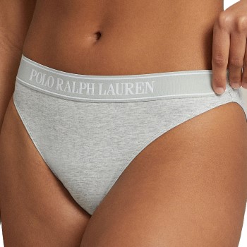 Läs mer om Polo Ralph Lauren Trosor Bikini Brief Grå Medium Dam