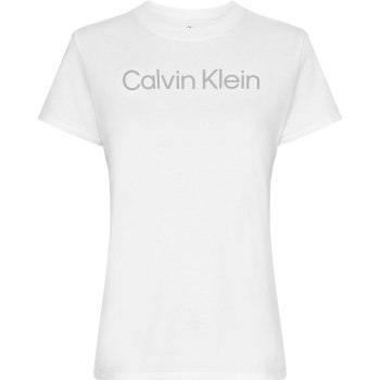 Läs mer om Calvin Klein Sport Essentials SS T-Shirt Vit Medium Dam