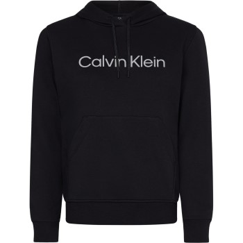 Calvin Klein Sport Essentials PW Pullover Hoody Svart bomull Large Dam
