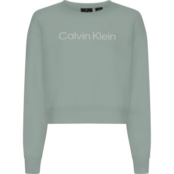 Läs mer om Calvin Klein Sport Essentials PW Pullover Sweater Blå bomull Medium Dam
