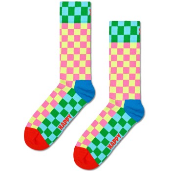 Läs mer om Happy Sock Checkerboard Sock Strumpor Flerfärgad Strl 36/40