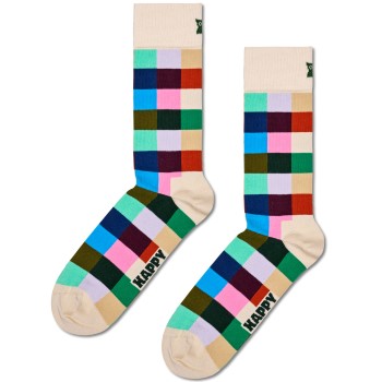 Läs mer om Happy socks Strumpor Rainbow Check Socks Flerfärgad Strl 36/40