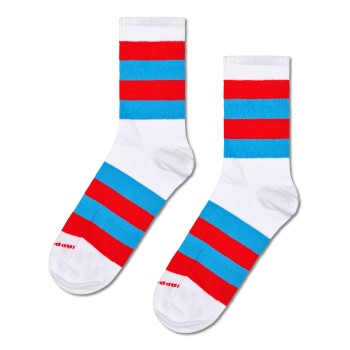 Läs mer om Happy Sock Stripe It Crew Sock Strumpor Randig Strl 41/46