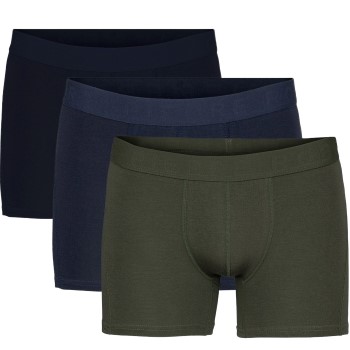 Läs mer om Pierre Robert Kalsonger 3P For Men Boxers CL[1] Svart/Grön ekologisk bomull Small Herr