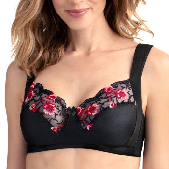 Miss Mary Shine Wireless Bra BH Svart E 100 Dam