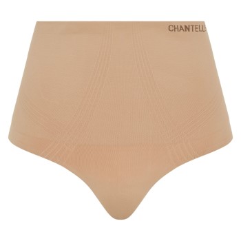 Chantelle Trosor Smooth Comfort High Waisted Brief Ljusbrun Large Dam | apparel & accessories - clothing - underwear & socks - lingerie | ModeLejon