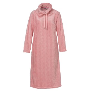 Läs mer om Trofe Braid Dress Fleece Rosa polyester Large Dam
