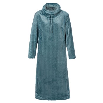 Läs mer om Trofe Braid Dress Fleece Mörkgrön polyester Medium Dam