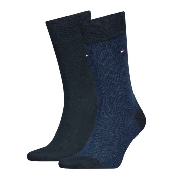Tommy Hilfiger Strumpor 2P Men Birdeye Sock Marin Strl 39/42 Herr | apparel & accessories - clothing - underwear & socks - socks | ModeLejon