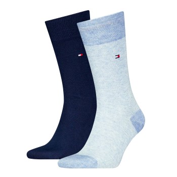 Tommy Hilfiger Strumpor 2P Men Birdeye Sock Ljusblå Strl 43/46 Herr | apparel & accessories - clothing - underwear & socks - socks | ModeLejon