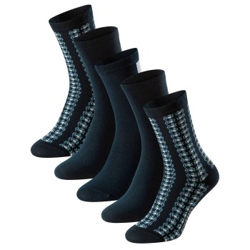 5-Pack Schiesser Women Blue Bird Socks