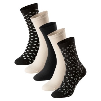 5-Pack Schiesser Women Blue Bird Socks