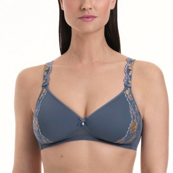 Läs mer om Rosa Faia BH Colette Soft Bra Blå D 85 Dam