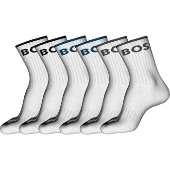 6-Pack BOSS Quarter Stripe CC Sock