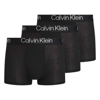 Läs mer om Calvin Klein Kalsonger 3P Ultra Soft Modern Trunks Svart modal X-Large Herr
