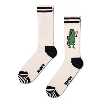 Läs mer om Happy socks Strumpor Pickles Sock Beige bomull Strl 41/46 Herr