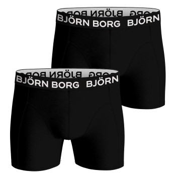Läs mer om Bjorn Borg Bamboo Cotton Blend Boxer Kalsonger 2P Svart X-Large Herr