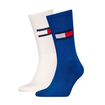 2-Pack Tommy Men Uni TJ Flag Socks