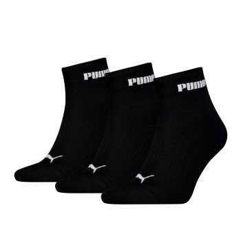 Läs mer om Puma Strumpor 2P Unisex New Generation Cushioned Quarter Sock Svart Strl 43/46
