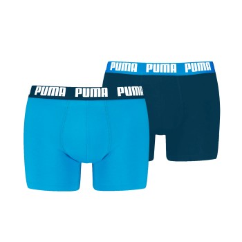 Puma Kalsonger 2P Men Everyday Basic Boxer Marin/Blå bomull Small Herr | apparel & accessories - clothing - underwear & socks - underwear | ModeLejon
