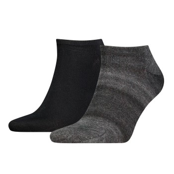 Calvin Klein Strumpor 2P Men Shadow Sneaker Socks Svart One Size Herr | apparel & accessories - clothing - underwear & socks - socks | ModeLejon