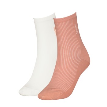 2-Pack Calvin Klein Women Rib Sock