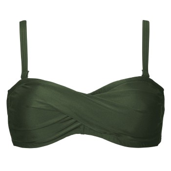 Damella Ingrid Soft Bikini Bra Mörkgrön D/E 36 Dam | apparel & accessories - clothing - swimwear | ModeLejon