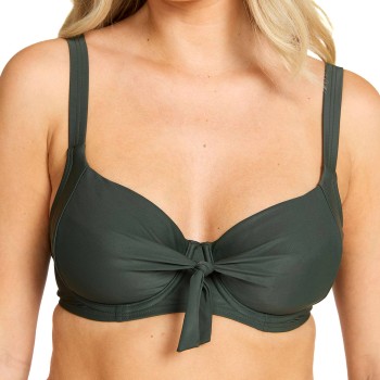 Damella Goldie Underwire Bikini Bra Khaki C 38 Dam | apparel & accessories - clothing - swimwear | ModeLejon