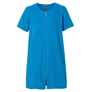 Läs mer om Trofe Short Sleeved Beachrobe Blå XX-Large Dam