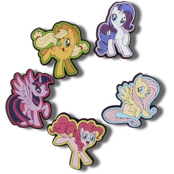 Läs mer om Crocs 5P Jibbitz Super My Little Pony Flerfärgad One Size Barn