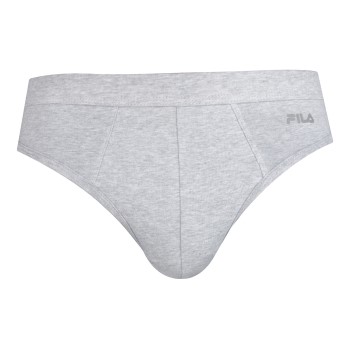 Läs mer om FILA Kalsonger Basic Brief Grå bomull Medium Herr