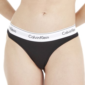 Calvin Klein Trosor Modern Cotton Brazilian Briefs Svart Medium Dam