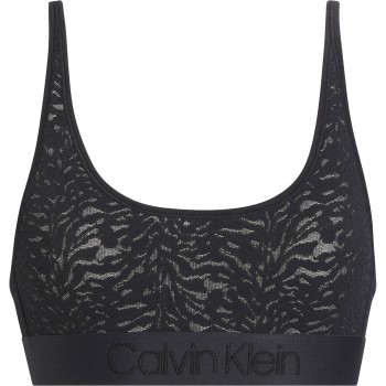 Läs mer om Calvin Klein BH Intrinsic Lace Bralette Svart X-Large Dam