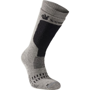 Läs mer om Seger Strumpor Alpine Plus Protection Sock Grå merinoull Strl 40/42