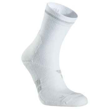 Seger Strumpor Running Mid Wool Sock Vit Strl 40/42 | apparel & accessories - clothing - underwear & socks - socks | ModeLejon