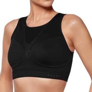 Falke BH Women Maximum Support Sports Bra Svart C/D Large Dam