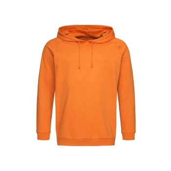 Läs mer om Stedman Hooded Sweatshirt Unisex Orange bomull X-Large