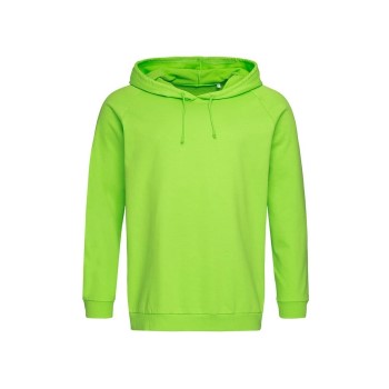 Läs mer om Stedman Hooded Sweatshirt Unisex Ljusgrön bomull Medium
