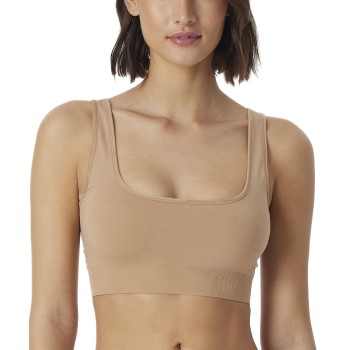 Schiesser BH Bustier Seamless Top Beige polyamid XX-Large Dam | apparel & accessories - clothing - underwear & socks - bras | ModeLejon